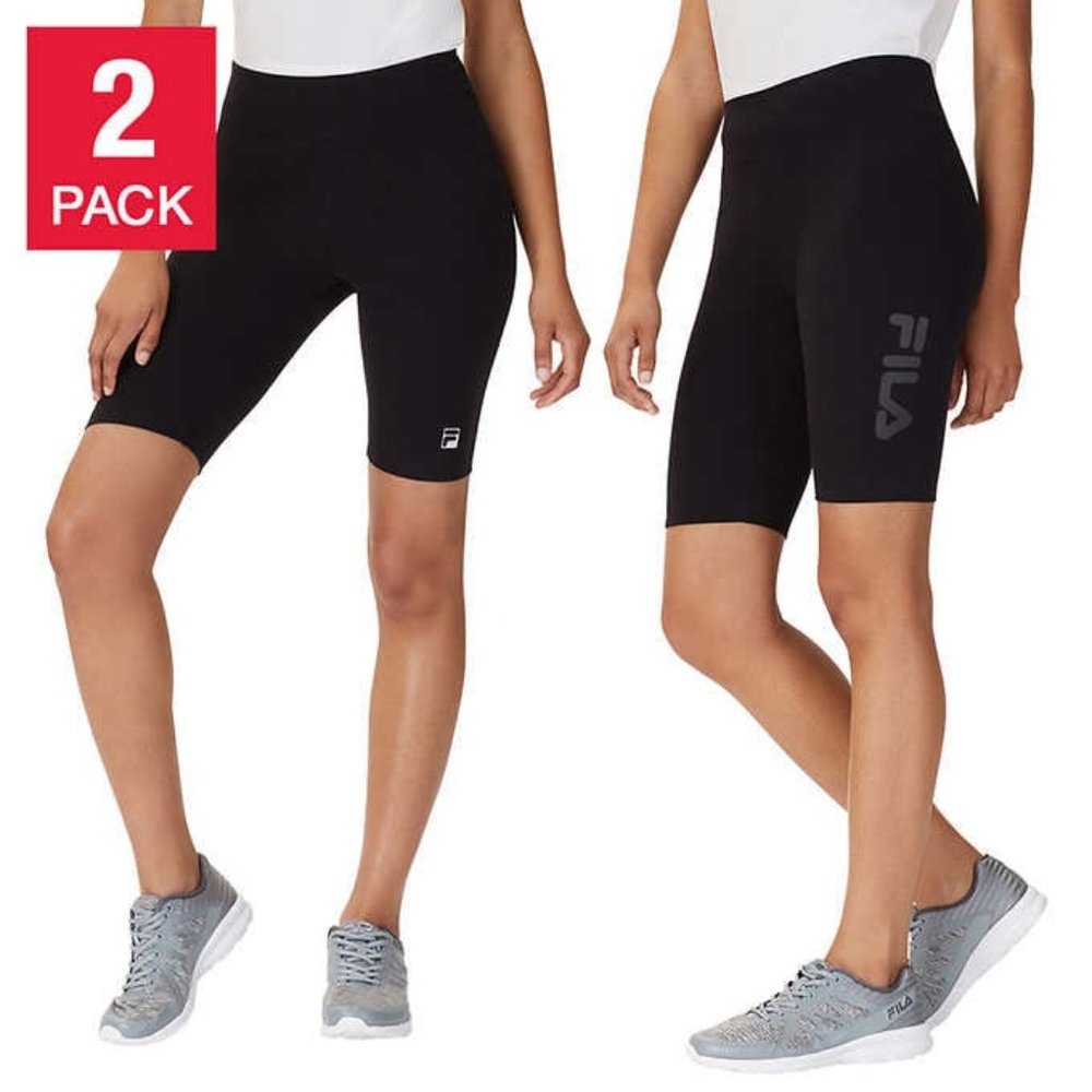 Fila Ladies' Bike Short 2-pack